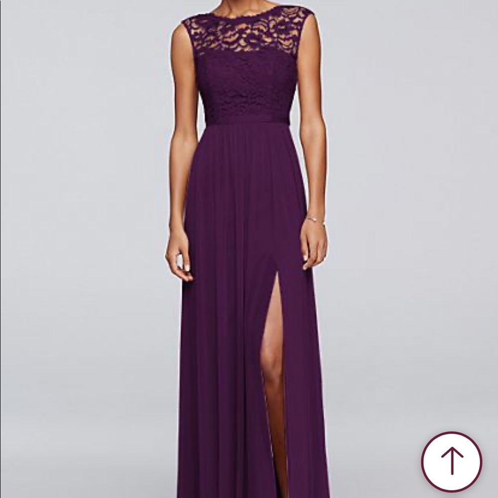 Eggplant maxi dress